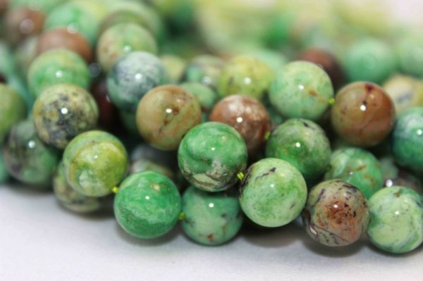 画像4: 連　アメリカ産バリサイト　丸　10mm　　品番： 10848 (4)