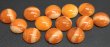 画像4: 【日本銘石】ルース　北海道産蛍光オレンジオパール　ラインあり　カボション　約1cm　品番：　10864 (4)