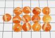画像5: 【日本銘石】ルース　北海道産蛍光オレンジオパール　ラインあり　カボション　約1cm　品番：　10864 (5)