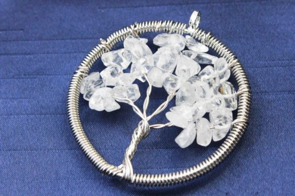 画像3: ペンダントトップ 世界樹 ワールドツリー さざれ 水晶   品番: 10928 (3)