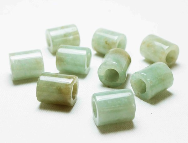 画像2: ルールートン 翡翠 ひすい ヒスイ 路路通 約15×13mm  品番: 11381 (2)