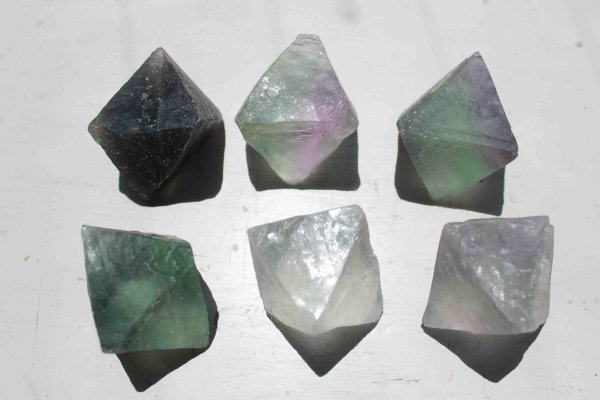 画像4: オーナメント 八面体 フローライト 8面体 ひし形 1個 置物 51gから55g   品番: 11541 (4)