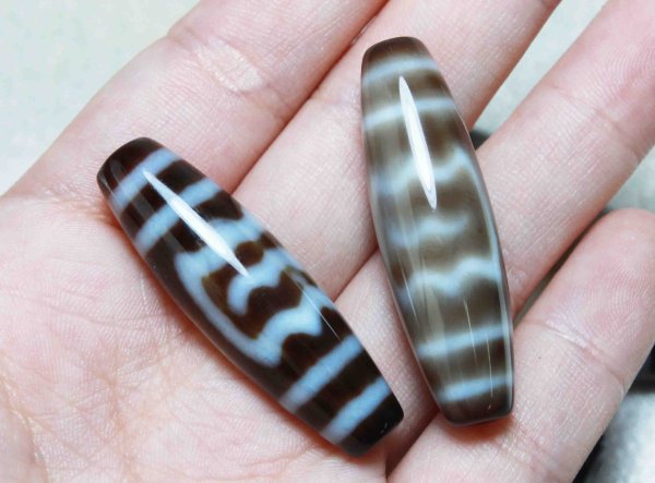 画像3: 至純天珠 ジービーズ 高品質 ツヤ有 大鵬鳥 約38mm 災難から守護する 品番: 11680 (3)