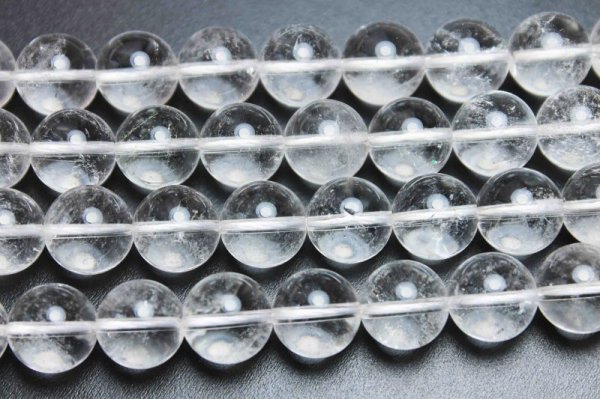 画像3: 【ネットショップ限定大特価】連 ヒマラヤ産 水晶 クォーツ  12mm 品番: 11866 (3)