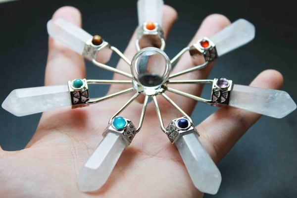 画像5: 置物 エネルギータワー スフィア 水晶 空間の調整 品番: 11915 (5)