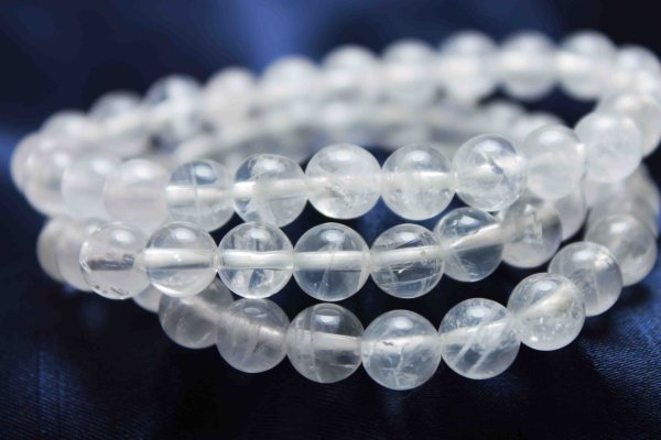 画像2: ブレス アーカンソー産水晶 8mm  品番: 11922 (2)