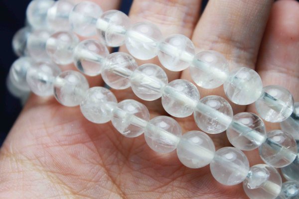 画像4: ブレス アーカンソー産水晶 8mm  品番: 11922 (4)