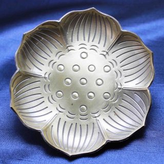 置物 ローズクォーツ 蓮 ハス 花 ピンク キャンドルホルダー 水晶 恋愛