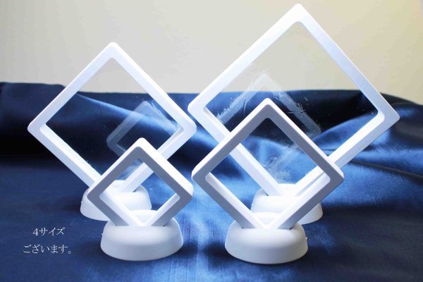 画像4: ディスプレイ ケース ホワイトカラー 5×5cm 1個 品番: 7058 (4)