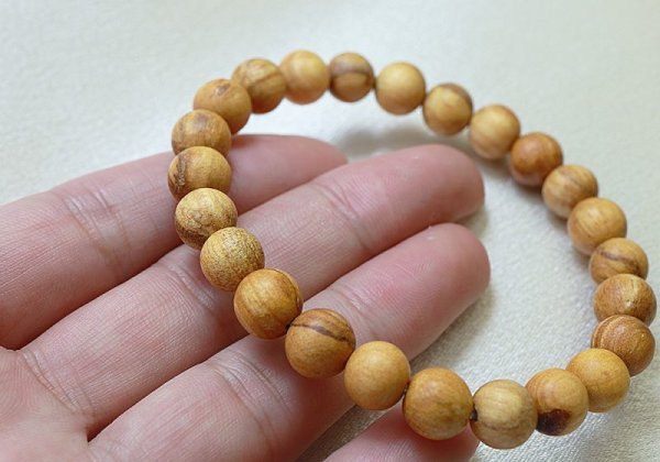 画像6: 【パワーズウッド】ブレス パロサント ペルー産 7〜8mm 香木 浄化 リラックス 品番: 11926 (6)
