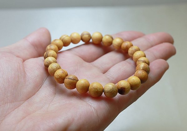 画像7: 【パワーズウッド】ブレス パロサント ペルー産 7〜8mm 香木 浄化 リラックス 品番: 11926 (7)
