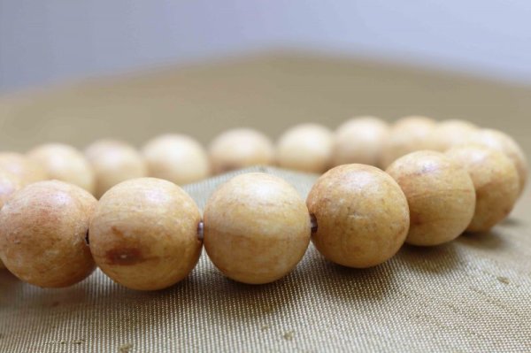 画像2: 【パワーズウッド】ブレス パロサント ペルー産 11~12mm 香木 浄化 リラックス 品番: 11000 (2)
