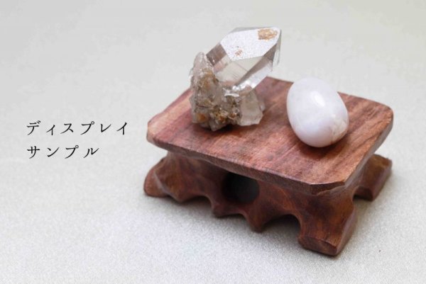 画像3: ウッドディスプレイスタンド 木製 長方形 ミニサイズ 約5cm×7cm  品番: 10348 (3)