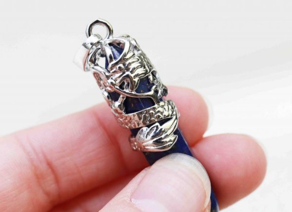画像3: ペンダントトップ　ラピスラズリ　龍　※ポイント対象外　品番： 11467 (3)