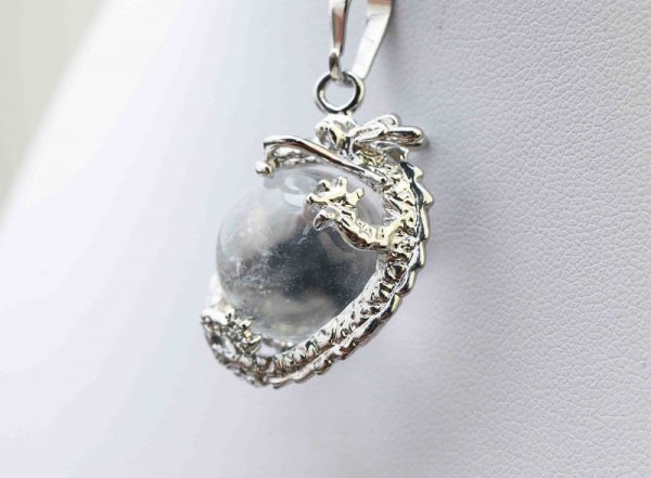 画像3: 龍のペンダント 水晶  品番: 11650 (3)