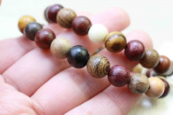 画像4: 【パワーズウッド】ブレス パワーズウッド マルチ ミックス 8mm 品番: 11031 (4)