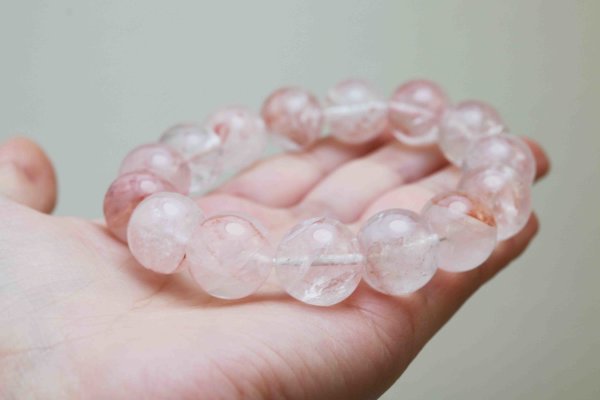 画像5: ブレスレット ヒマラヤ マニカラン水晶 TOPランク マニカラン産 14mm 説明カード付属 品番: 8205 (5)