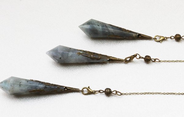 画像4: 装飾ペンデュラム　アンティークカラー　ラブラドライト　癒し　品番：12255 (4)