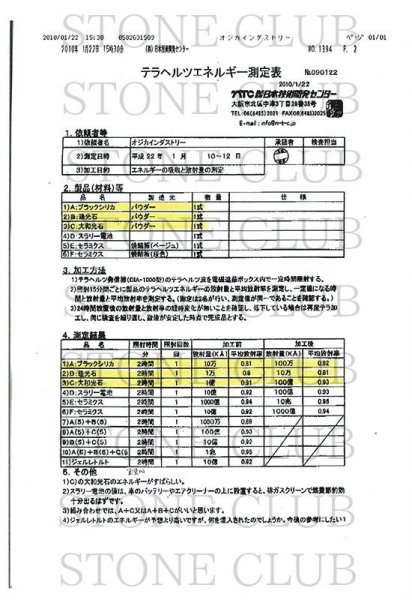 画像7: 【日本銘石】ブレス 大和光石 <宮崎県> ノーマルランク マルチグレー 6mm 品番:4652 (7)