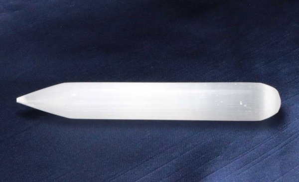 画像5: セレナイト ワンド 浄化 癒し 冷静 約14cm 品番:12267 (5)