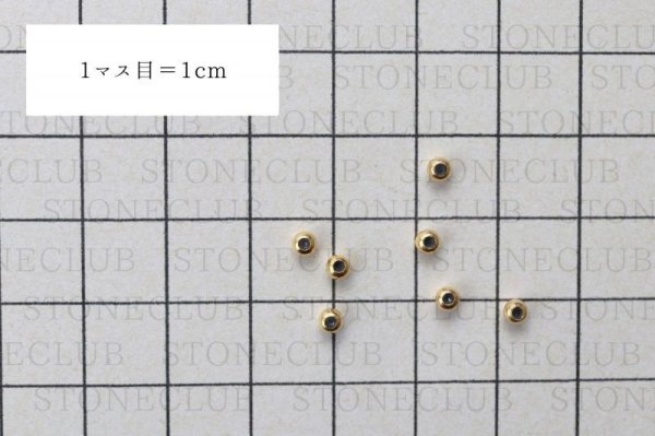 画像3: パーツ 素材 シリコンビーズ silver925 ゴールド  品番: 12392 (3)