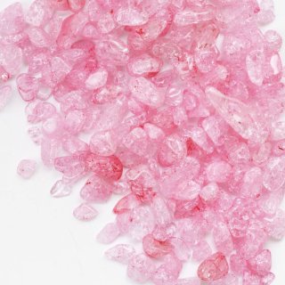 さざれ 爆裂水晶 クラック水晶 青 ブルー カラー 約1kg 浄化 開運