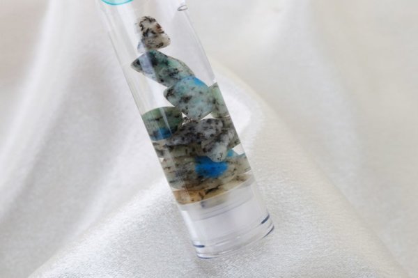 画像3: Belle bulle(ベルビュレ)スリム 天然石ミスト K2ブルー 15ml ヒーリング リラックス  品番:12579 (3)