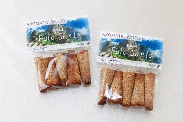 画像3: パロサント(Palo Santo)コーンタイプ 5本入り ペルー産 香木 聖なる木 浄化 リラックス 品番:12582 (3)