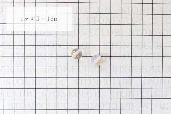 画像3: カービング 彫刻ビーズ アマビエ 水晶 丸 10mm 金彫り 彫り石 妖怪 生物 豊作 疫病 予言 品番:12598 (3)