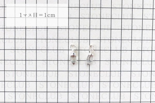 画像5: 天然石 クリスタルカット 六角チャーム 5mm×12mm パーツ 水晶 品番:12650 (5)
