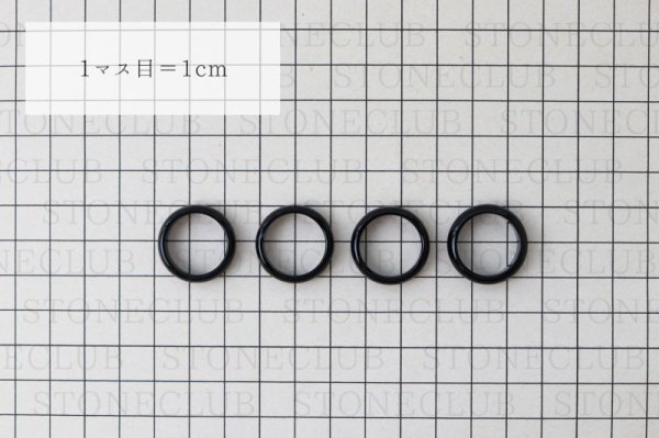 画像4: 指輪 リング オニキス Sサイズ 14〜15号 ブラック 成功 お守り 精神力 サポート 天然石 アクセサリー 品番: 11206 (4)