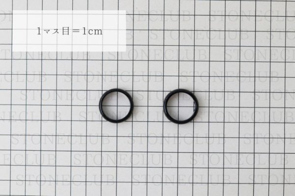 画像4: 指輪 リング オニキス Lサイズ 17号 ブラック 成功 お守り 精神力 サポート 天然石 アクセサリー 品番: 11211 (4)