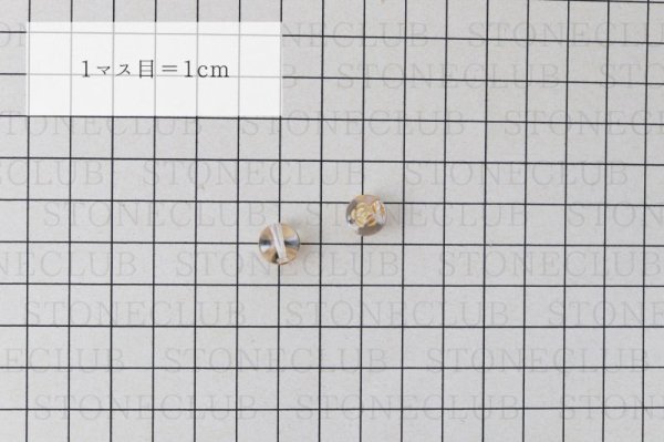 画像3: カービング 彫刻ビーズ 薔薇(縦穴)バラ 水晶 丸 12mm 金彫り 彫り石 癒し 浄化 品番: 8661 (3)