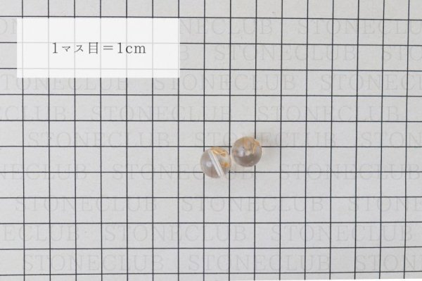 画像3: カービング 彫刻ビーズ 薔薇(縦穴)バラ 水晶 丸 10mm 金彫り 彫り石 癒し 浄化 品番: 8660 (3)