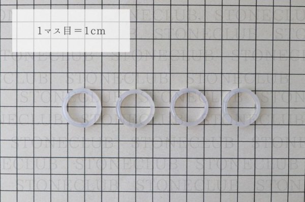 画像4: 指輪 リング メノウ 白 ホワイト Sサイズ 13〜14号 アゲート 癒し 守護 健康 生命力 エネルギー 品番: 11920 (4)