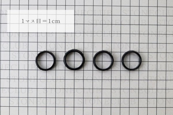 画像4: 指輪 リング オニキス カット 14~14.5号 ブラック 成功 お守り 精神力 サポート 天然石 アクセサリー 品番:8970 (4)