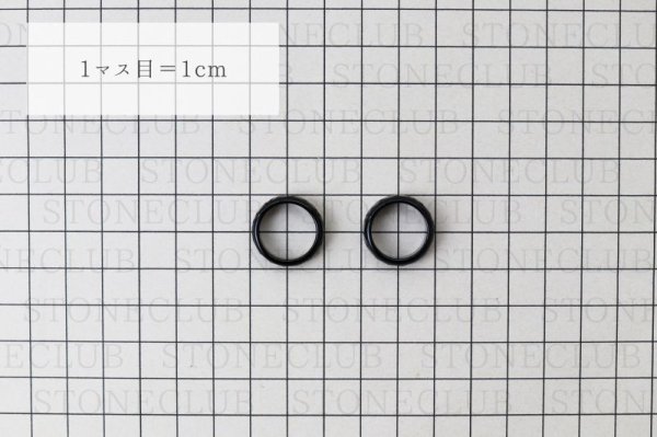 画像4: 指輪 リング オニキス カット 6号 ブラック 成功 お守り 精神力 サポート 天然石 アクセサリー 品番:4522 (4)