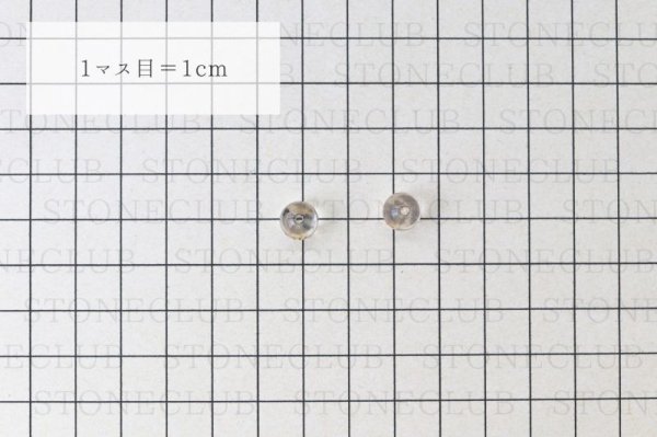 画像3: カービング 彫刻ビーズ 梵字 (タラーク) 水晶 丸 8mm 金彫り 彫り石 癒し 浄化 品番: 8957 (3)