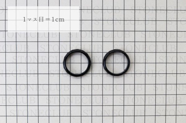 画像4: 指輪 リング オニキス カット 23号 ブラック 成功 お守り 精神力 サポート 天然石 アクセサリー 品番: 12738 (4)