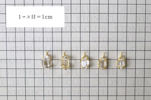 画像6: ペンダントトップ　ハーキマーダイヤモンド　チャーム　ドリーム　クリスタル　天然石　パワーストーン　品番：12842 (6)
