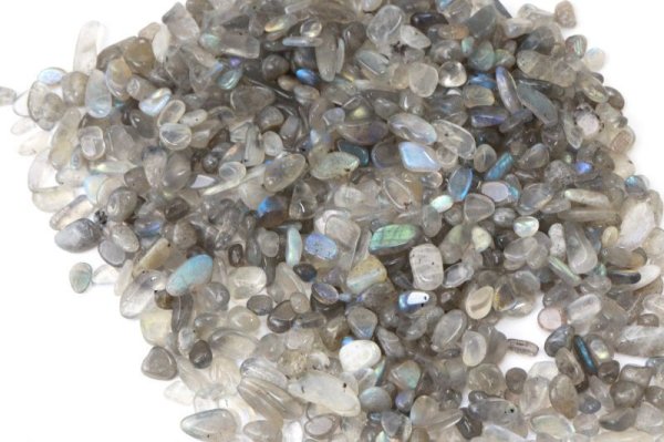 画像2: さざれ ラブラドライト 約5〜8mm 1kg 自由 夢 ヒーリング 天然石 品番:12974 (2)