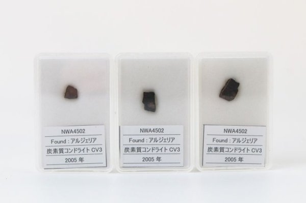 画像5: 【隕石】NWA4502 炭素質コンドライトCV3 アルジェリア産 2005年 品番:13061 (5)