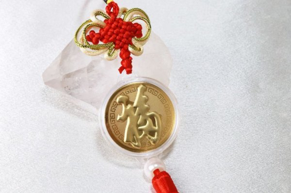 画像2: 【現品限り】縁起メダル 壁掛け 福 風水 金貨 えんぎ 縁起物 開運 金運 お守り 品番:13257 (2)