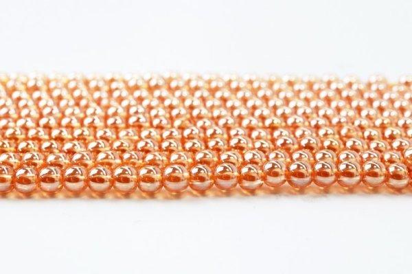 画像3: 連　ゴールデンオーラ　 丸　 4mm　品番： 9526 (3)