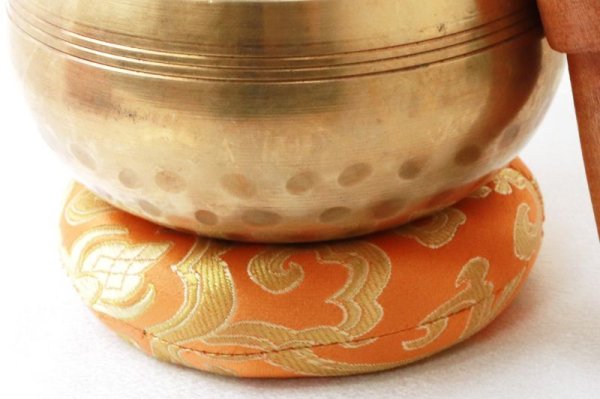 画像2: 銅製 シンギングボウル 約11cm 品番:10368 (2)