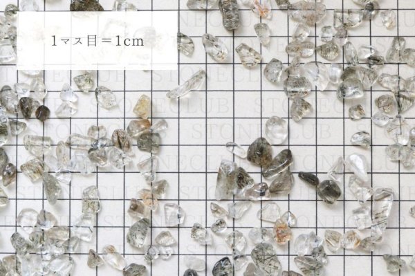 画像4: さざれ グリーントルマリンインクォーツ 100g パッケージ付き 浄化 ストレスの緩和 集中力 疲労緩和 品番:13429 (4)