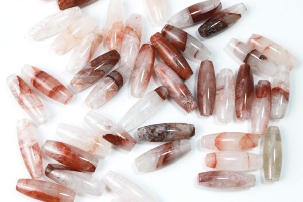 画像4: 天珠　マニカラン水晶　AAランク　ヒマラヤ産　30×10mm　優しく強く浄化力　天然石　品番： 13438 (4)