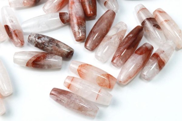 画像3: 天珠　マニカラン水晶　AAランク　ヒマラヤ産　30×10mm　優しく強く浄化力　天然石　品番： 13438 (3)