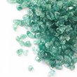 画像1: さざれ　爆裂水晶　クラック水晶　緑　グリーン　カラー　約1kg　浄化　開運　厄除け　品番：13473 (1)
