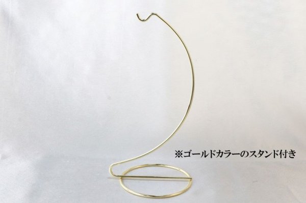 画像4: サンキャッチャ― 風水 ソーダライト ブルー スタンド付き 開運 幸運 クリスタルガラス インテリア 品番:13495 (4)